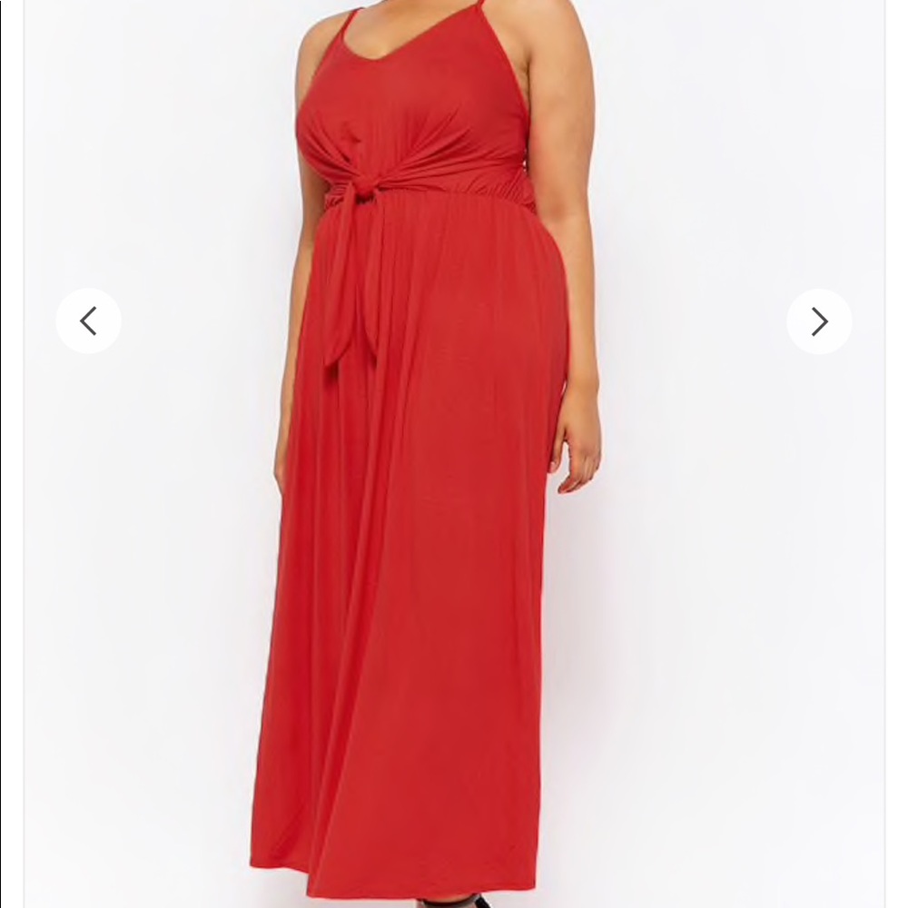 Red Maxi Dress